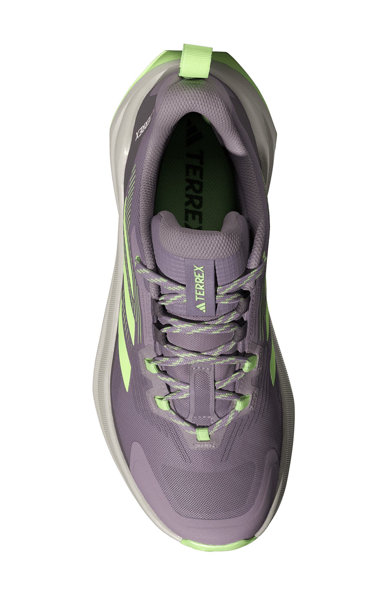 adidas Terrex Free Hiker, Alternate, color, Fig/ Green Spark/ Charcoal