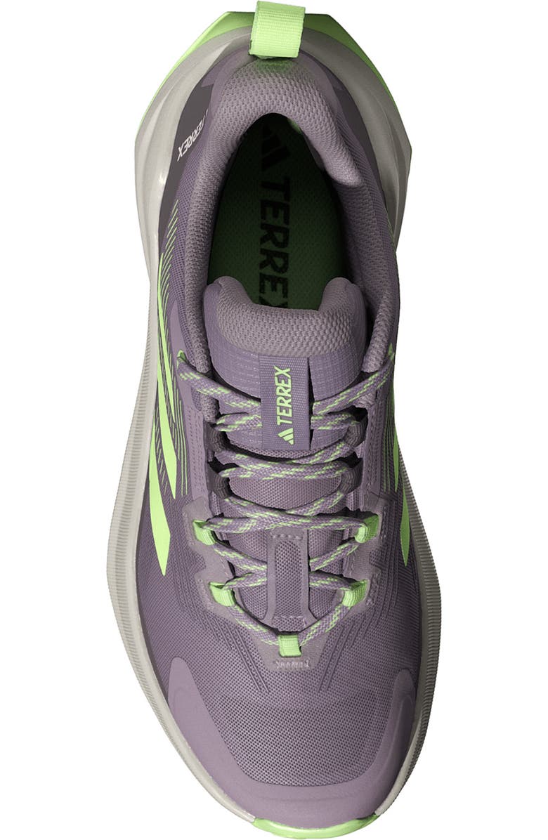 adidas Terrex Free Hiker, Alternate, color, Fig/ Green Spark/ Charcoal