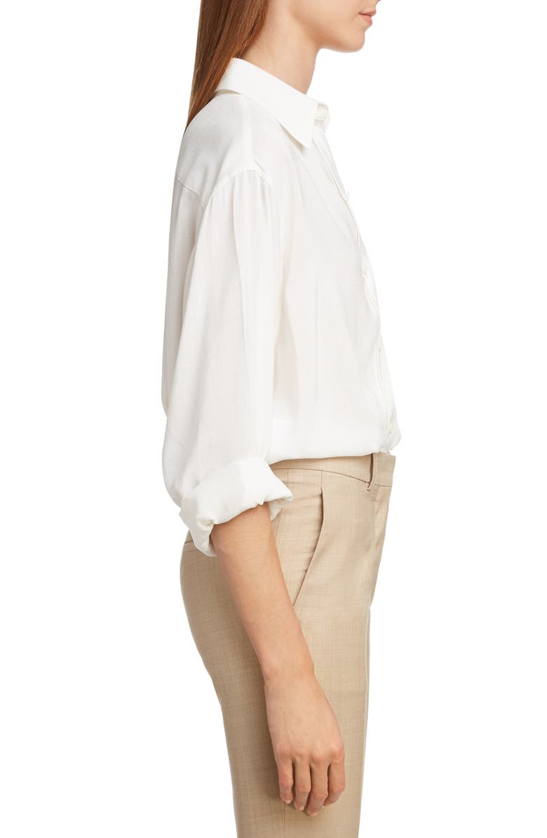 Victoria Beckham Slash Back Blouse, Alternate, color,