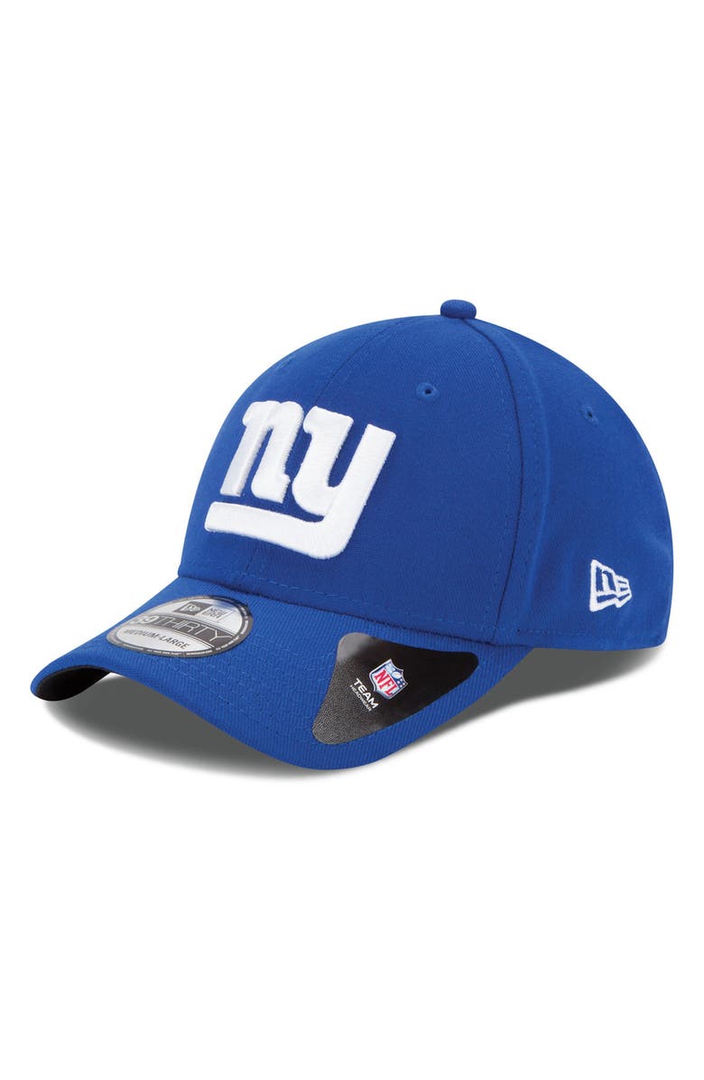 New Era New York Giants New Era 39THIRTY Team Classic Flex Hat - Royal Blue, Main, color, 