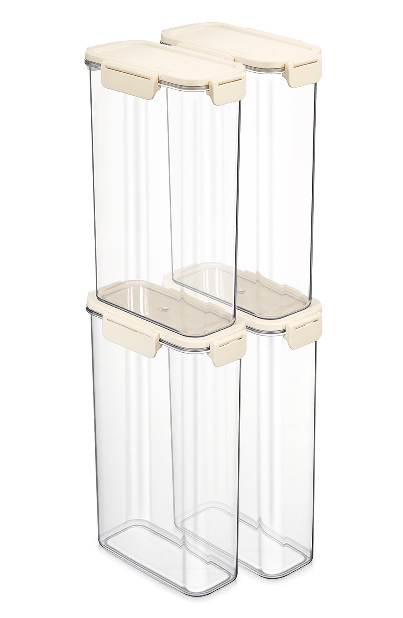 Set of 4 Airtight Food Storage Containers