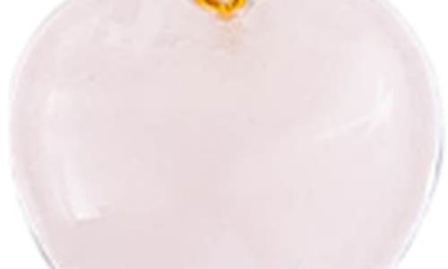 Eye Candy Los Angeles Evelyn Pink Heart Pendant Necklace In Gold