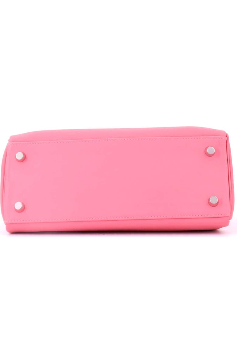 Pre-Owned Hermes Kelly Handbag Pink Swift with Palladium Hardware 25, Alternate, color, Rose Azalee
