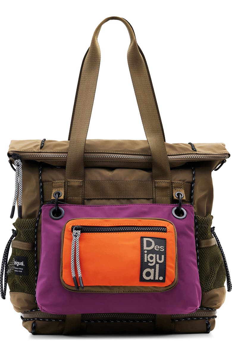 Desigual Voyager Big Backpack, Main, color,