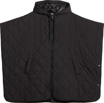 ジャケット・アウター eLLa quilting cape coat Cape coat | Loose wool coat | Street coat – AEL Studio