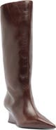 Arezzo Courtney Knee High Wedge Boot