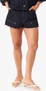 Habitual Carrie Utility Denim Shorts