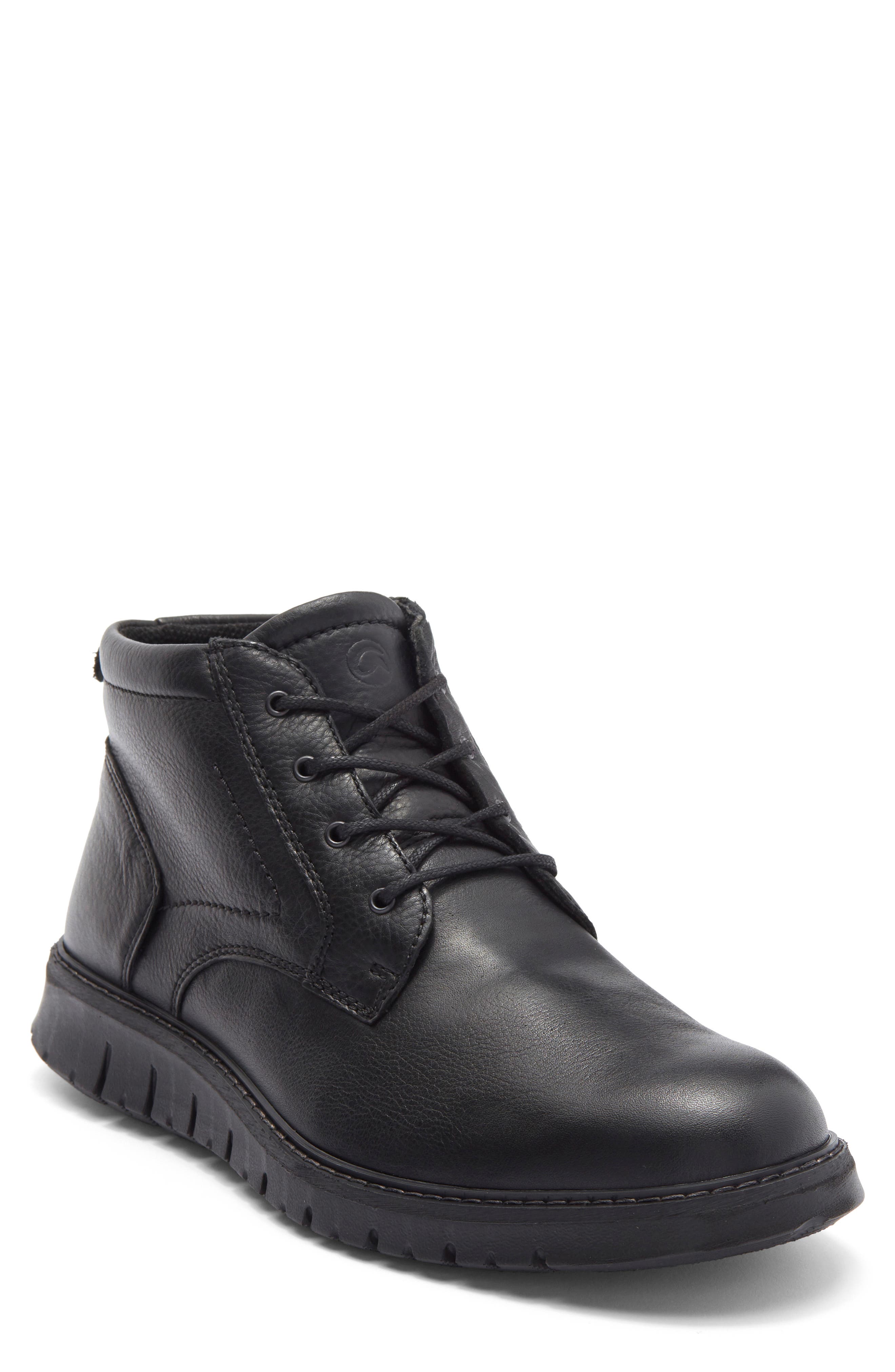 ara Langdon Chukka Boot, Main, color, Black Leather