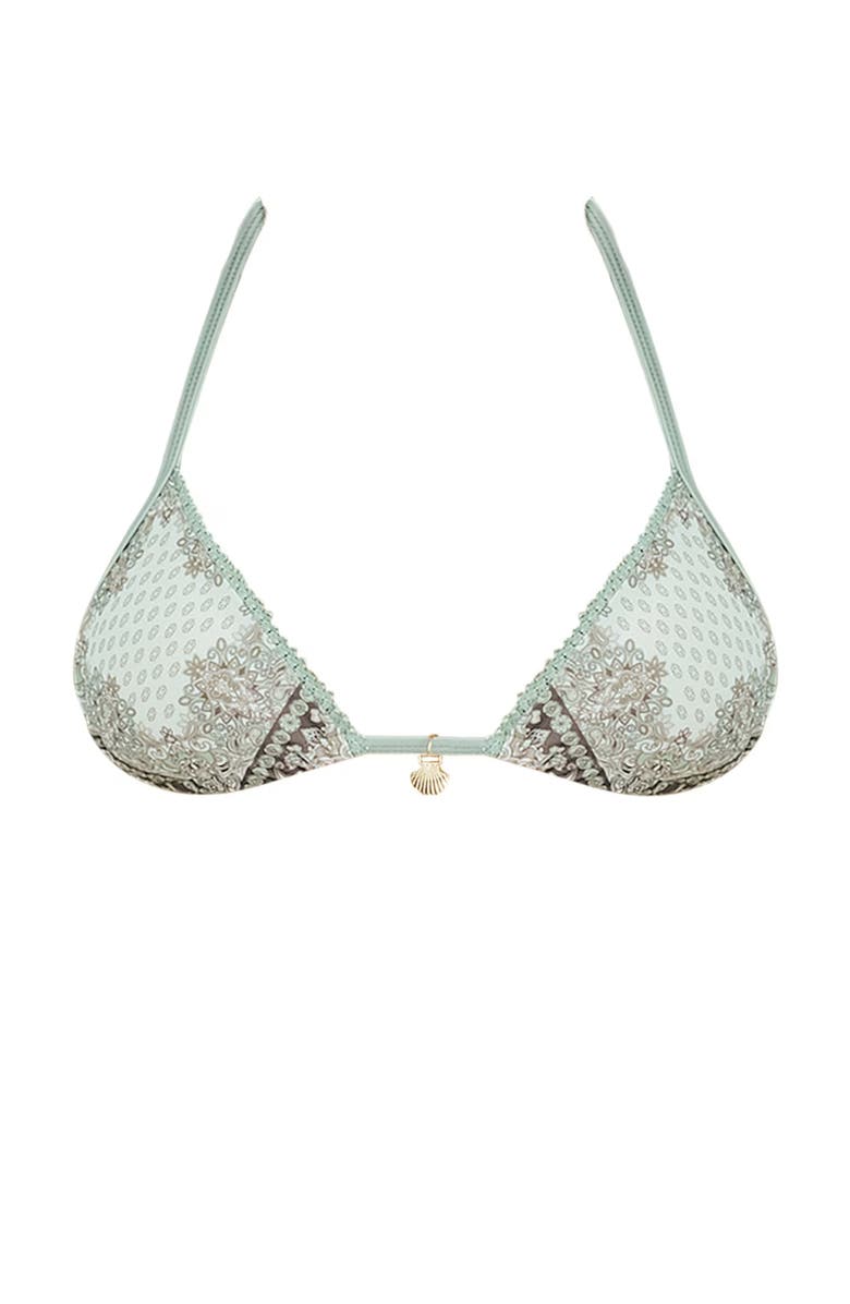 Ivy Swimwear Darya Bikini Top, Main, color, Green