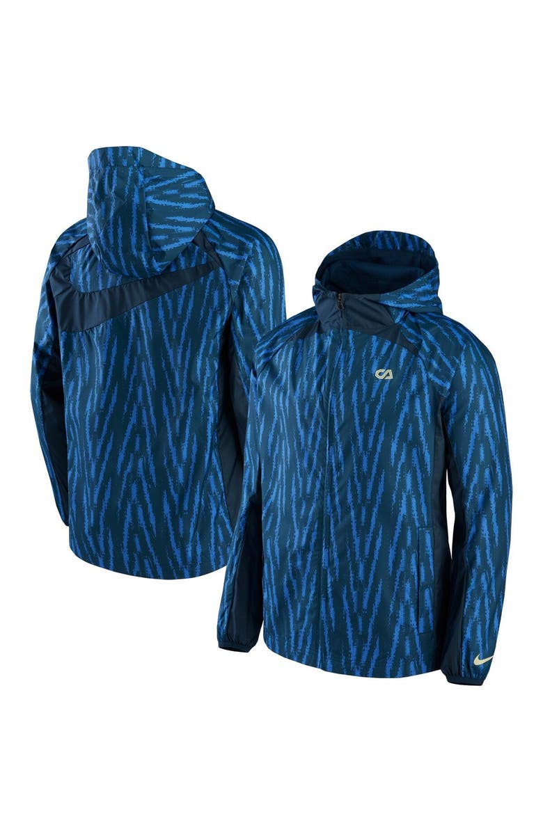 Nike Men's Nike Navy Club America AWF Raglan Full-Zip Jacket, Main, color, Navy