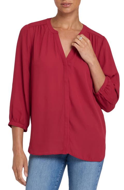 Pintuck Top