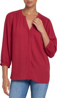 NYDJ Pintuck Top