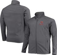 DUNBROOKE Men's Dunbrooke Pewter Tampa Bay Buccaneers Big & Tall Sonoma Softshell Full-Zip Jacket