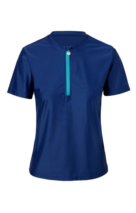 Quarter Zip Crew Sun & Swim Shirt