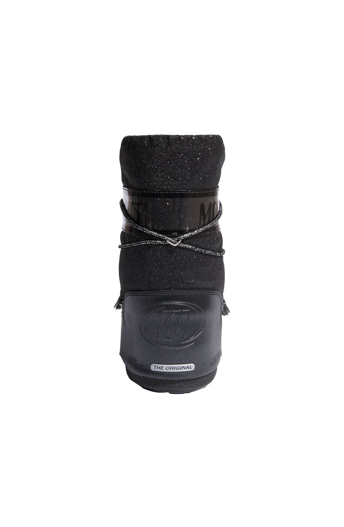 'Delux' Moon Boot®, Alternate, color, BLACK