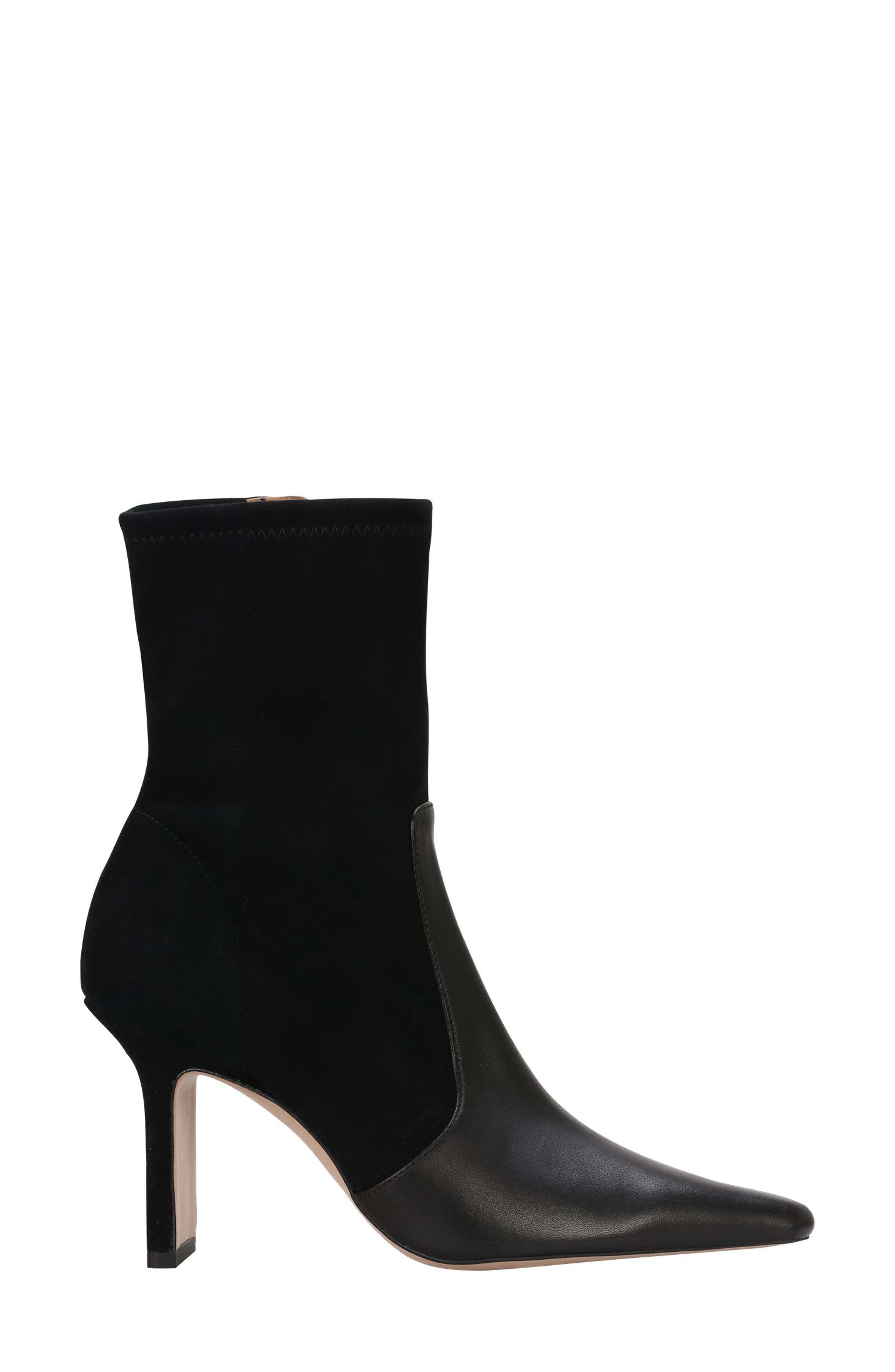 BOSS Safra Pointed Toe Bootie, Alternate, color, 