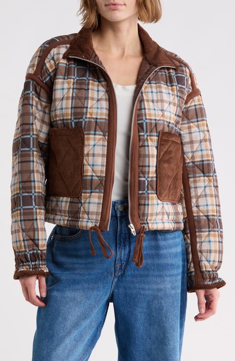 Bloom Bash Quilted Bomber Jacket