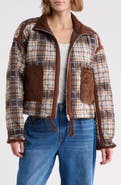 BLANKNYC Bloom Bash Quilted Bomber Jacket