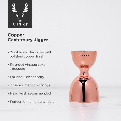 Viski Canterbury Jigger In Summit