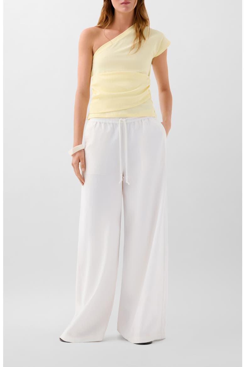 Asy Drapped Tee, Alternate, color, Lightyellow