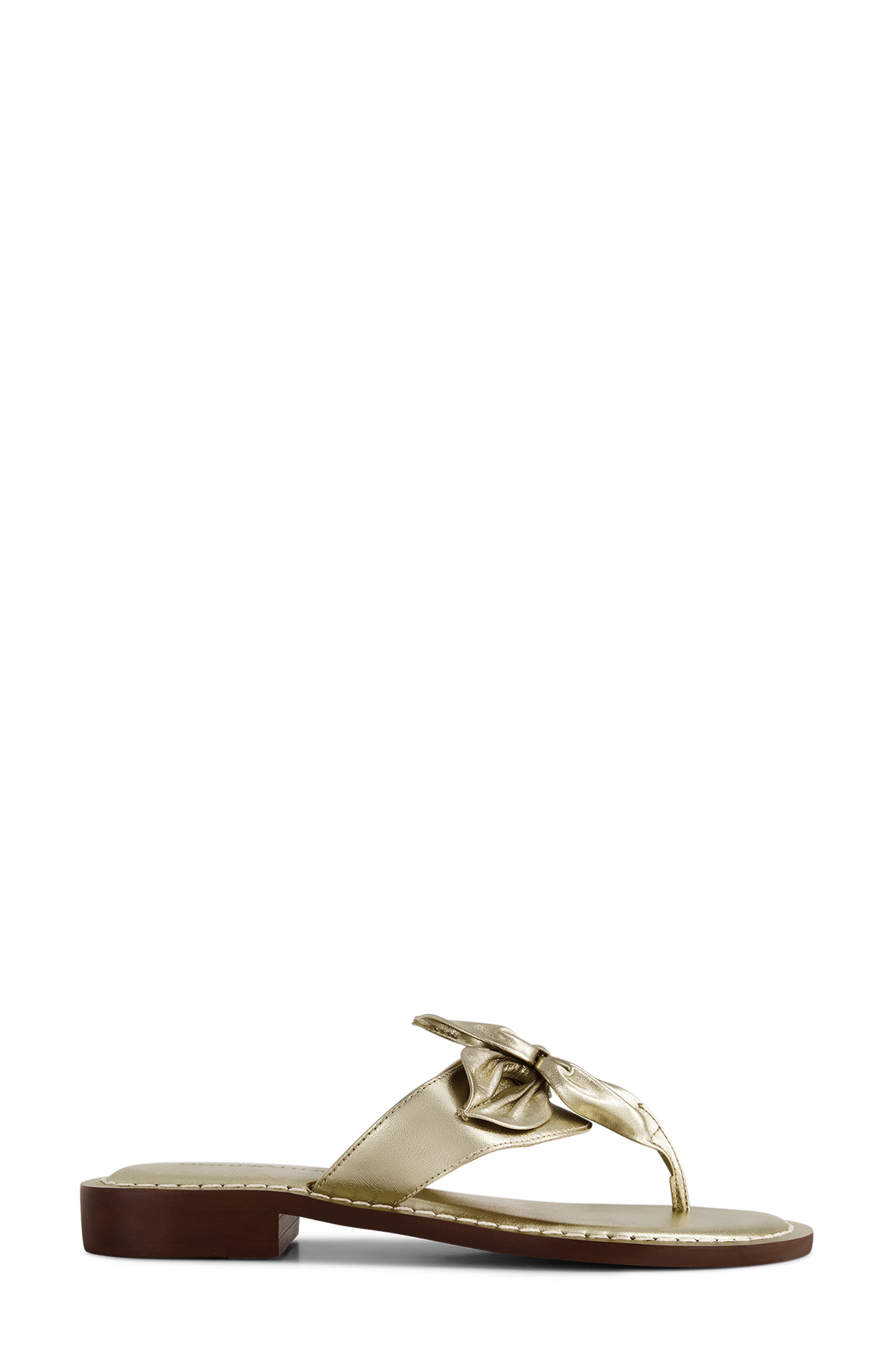 Bernardo Taormina Sandal, Alternate, color, Champagne Glove Leather