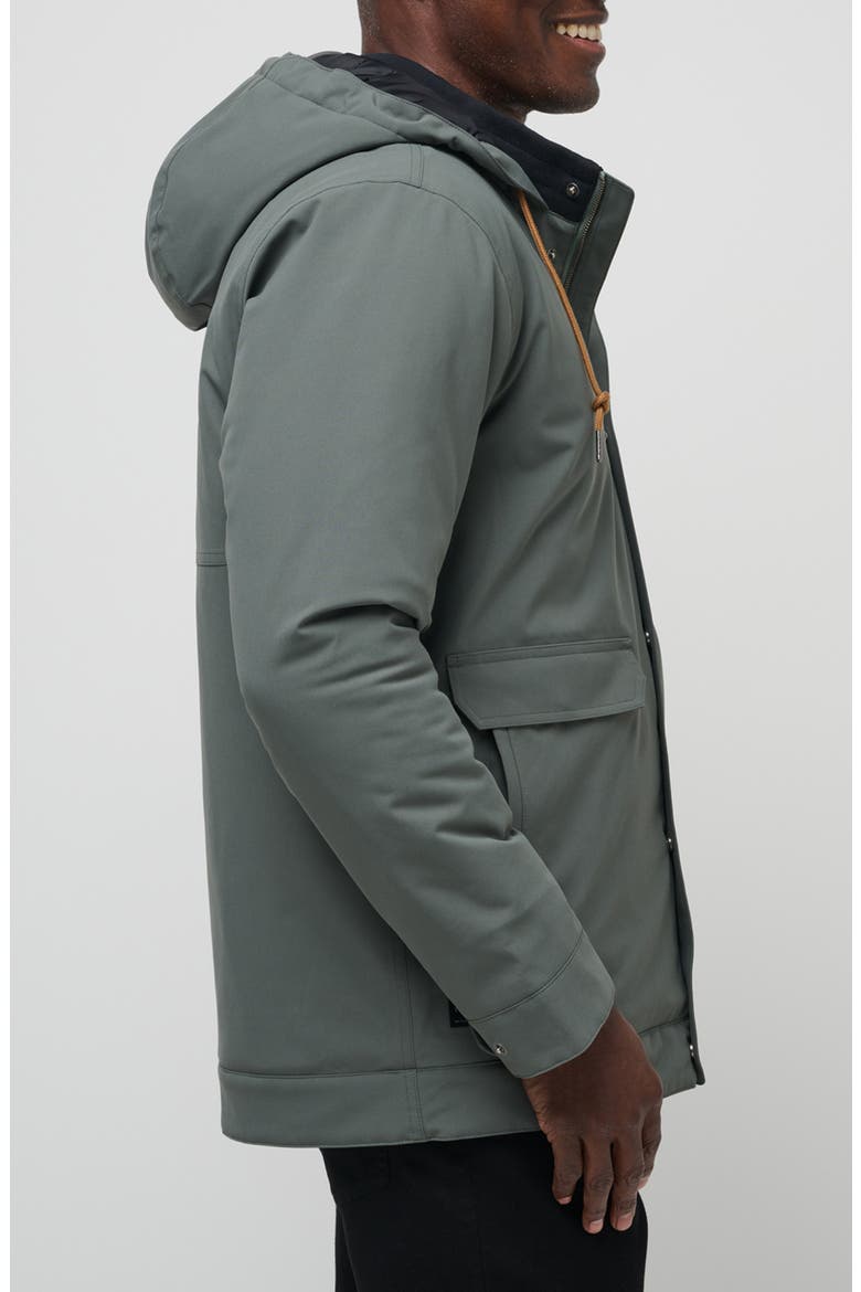 Mountain Pass Waterproof Jacket, Alternate, color, DARK OLIVE