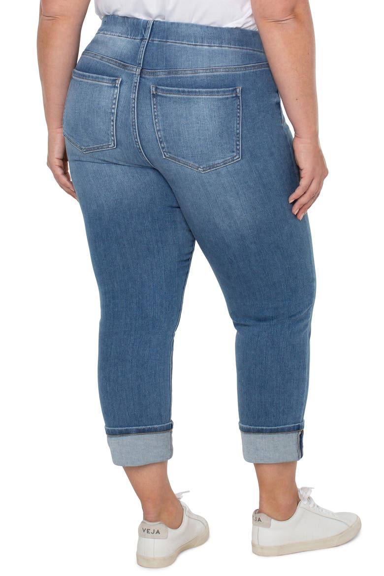 Chloe Wide Cuff Crop Jeans, Alternate, color, CANYONLANDS