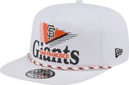 New Era Men's New Era  White San Francisco Giants Collide Golfer Snapback Hat