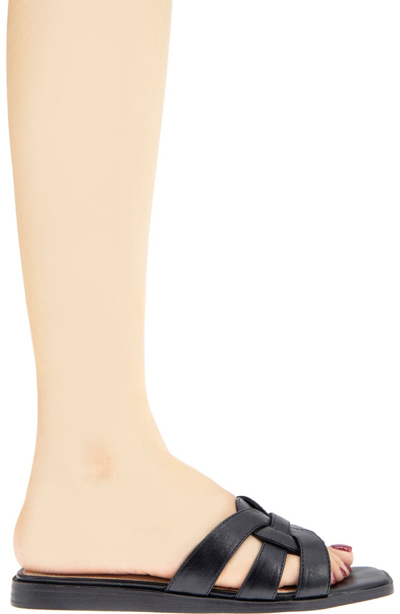 BCBGeneration Meltem Square Toe Slide Sandal, Alternate, color,