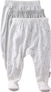 BUTTERBLU Fallon Footed Organic Cotton Assorted 3-Pack Pants