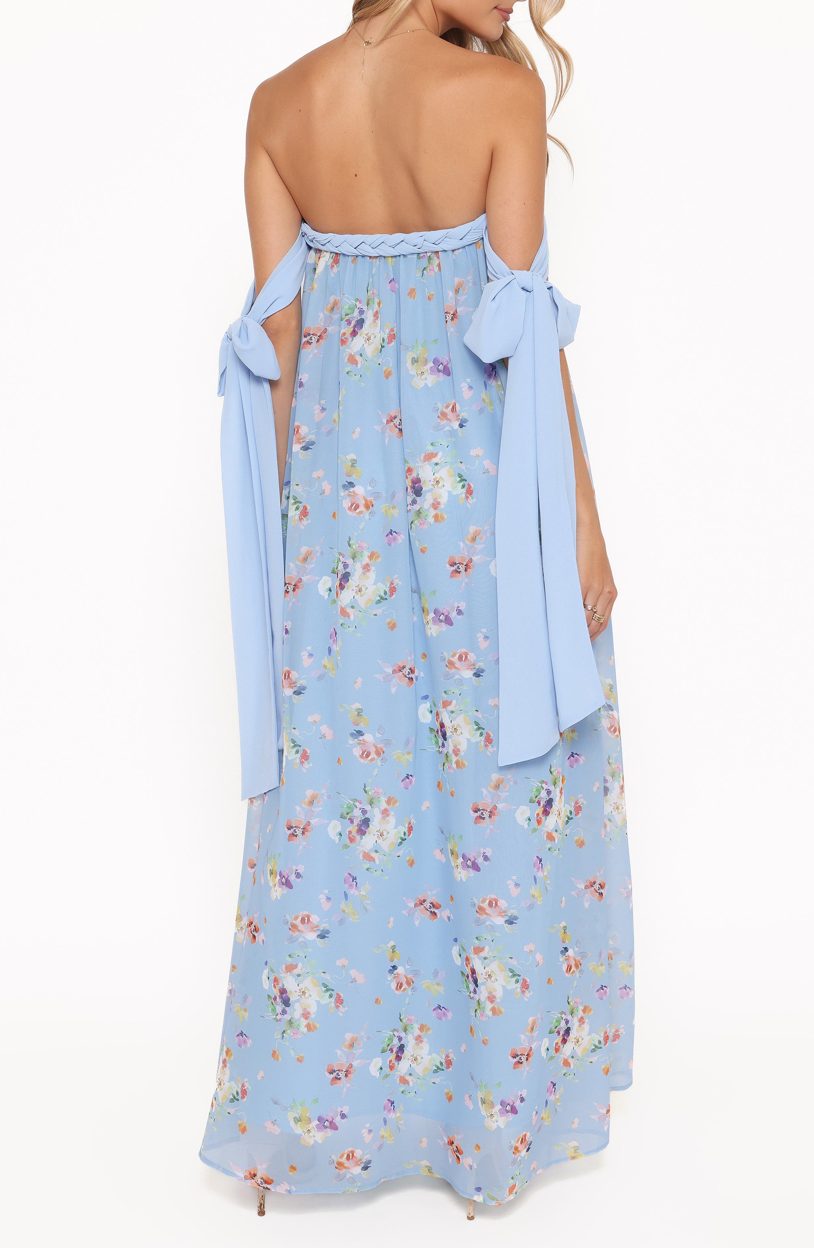 Codie Floral Strapless Maxi Dress - image 2