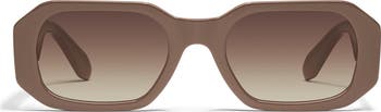 QUAY Hyped Up 53mm Gradient Square Sunglasses | Nordstrom display picture 2