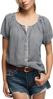 Lucky Brand Flowy Raglan Sleeve Top