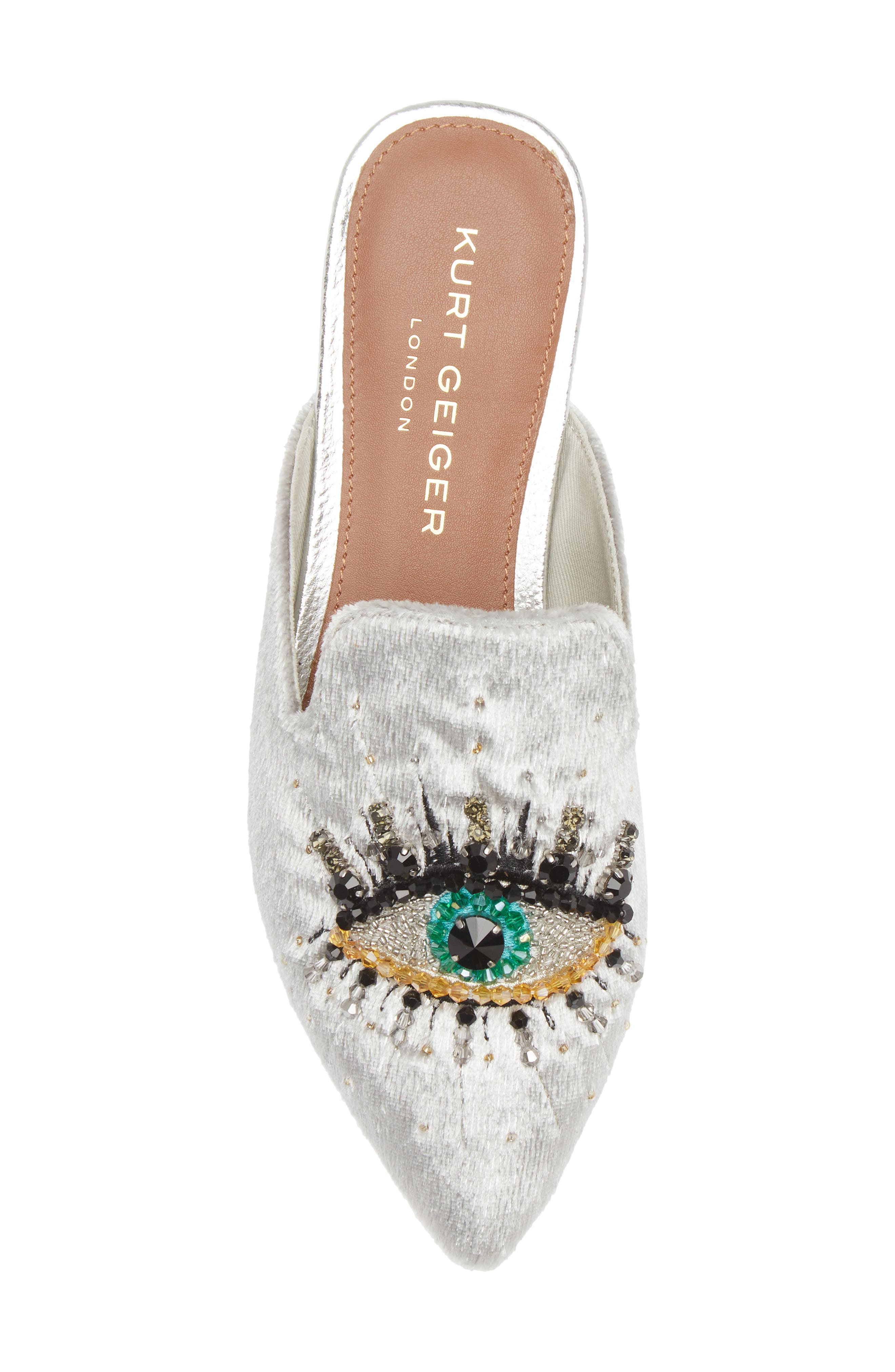 Kurt Geiger London Olive Eye Embellished Loafer, Alternate, color, 