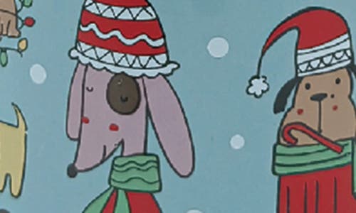 Spectrum Ho Ho Ho Woof Mug & Ornament Gift Set In Multi