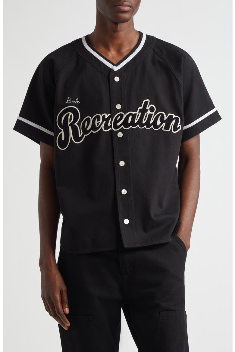 Baseball Shirt, Main, color, BLACK