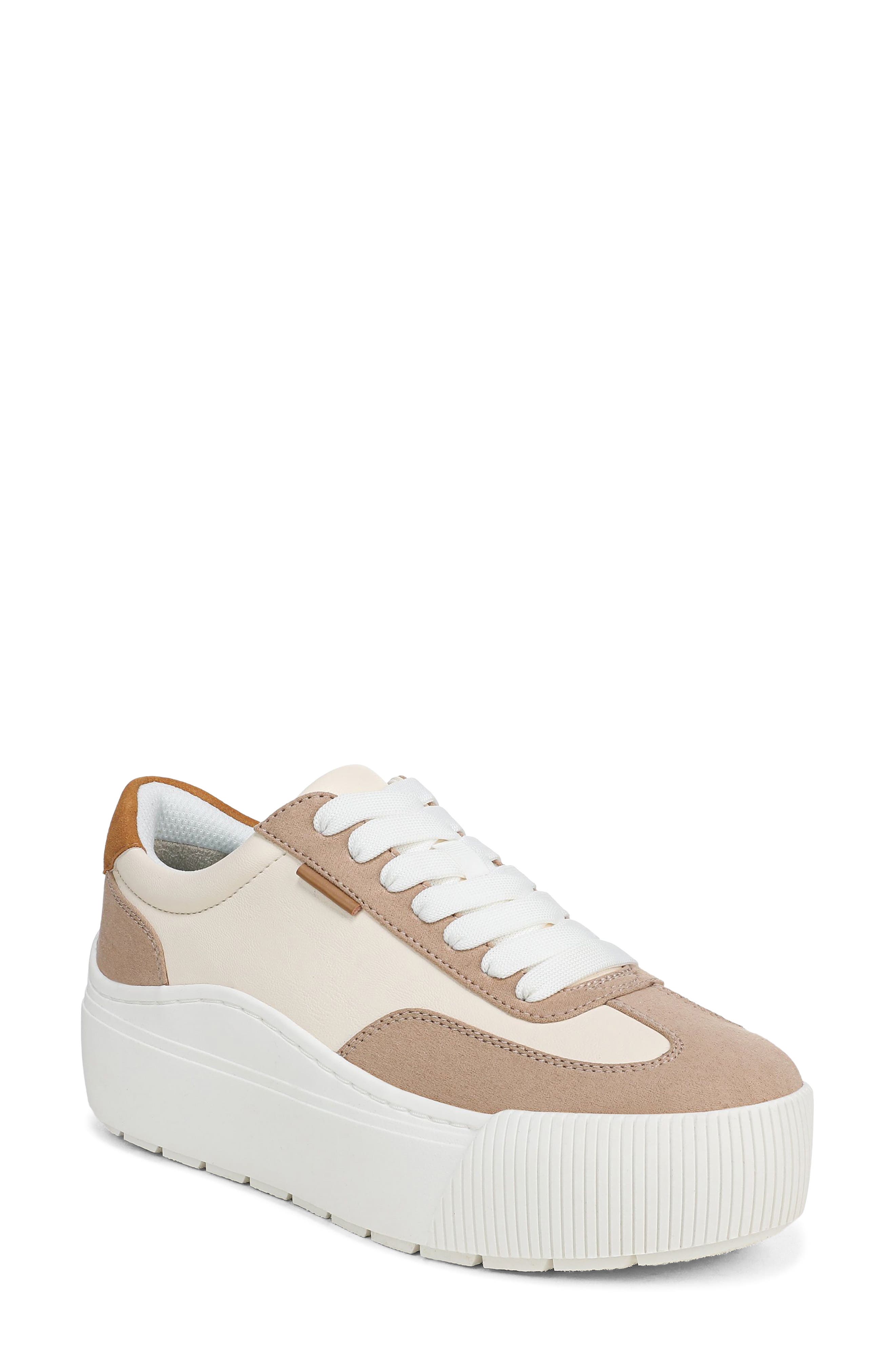 Time Off Most Platform Sneaker, Main, color, SAND WHITE