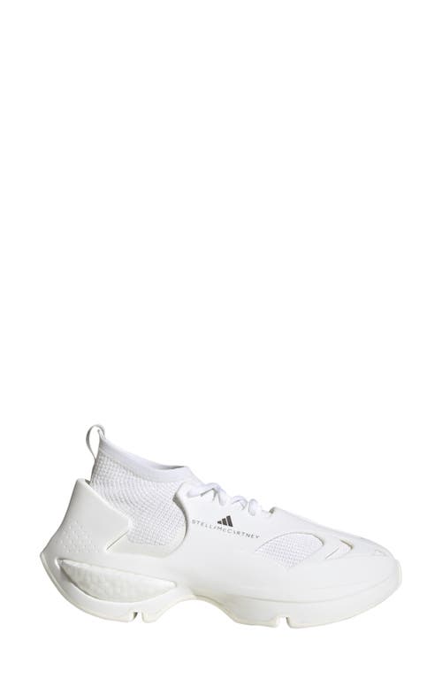 Adidas By Stella Mccartney Asmc Sportswear Run Sneaker In Ftwr White/black/white