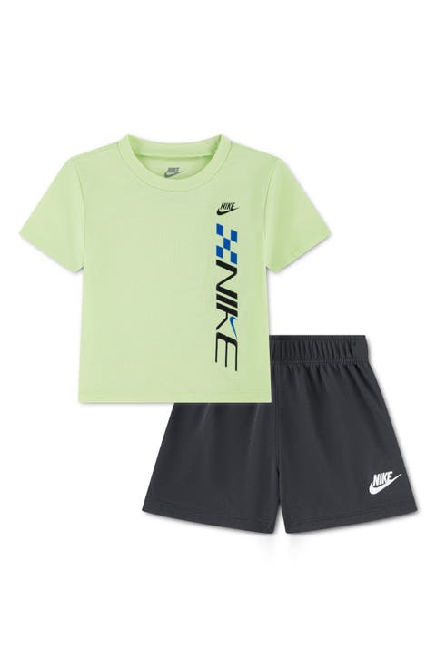 Graphic Tee & Mesh Shorts Set (Baby)