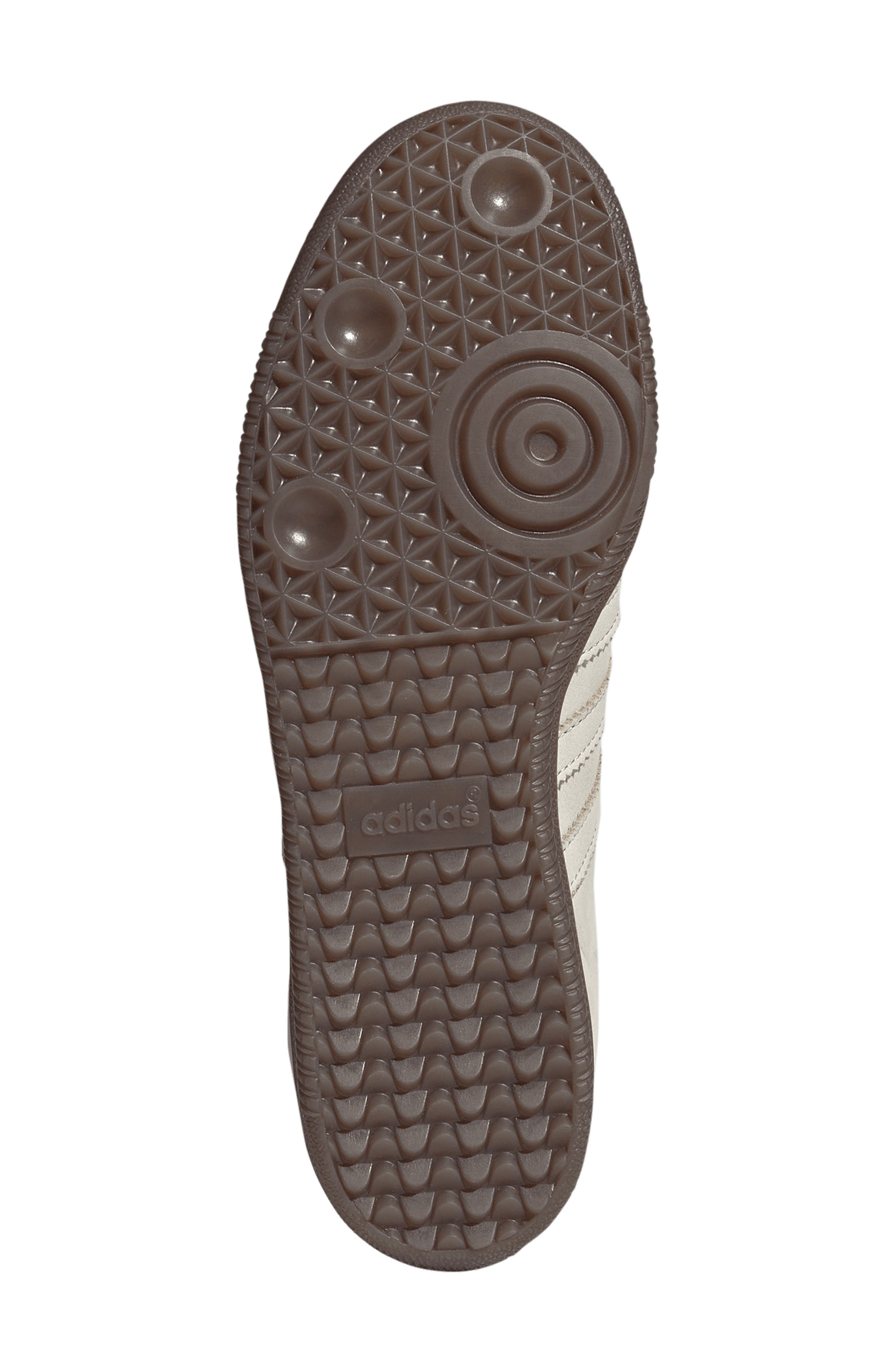Gender Inclusive Samba OG Sneaker, Alternate, color, ALUMINA/ LIGHT BROWN/ GUM5