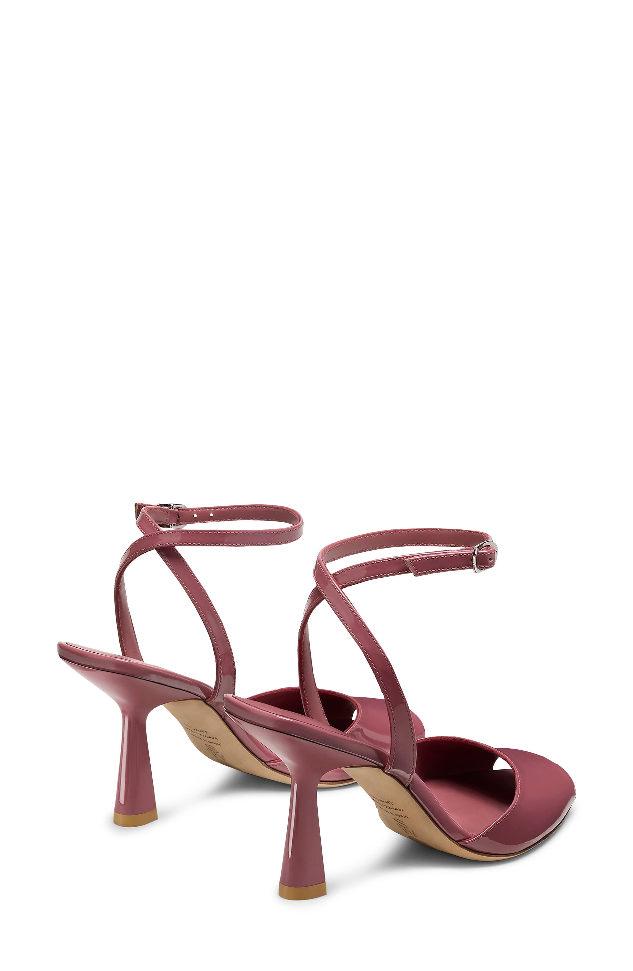 Val Ankle Strap Sandal, Alternate, color, DUSTY BRRY