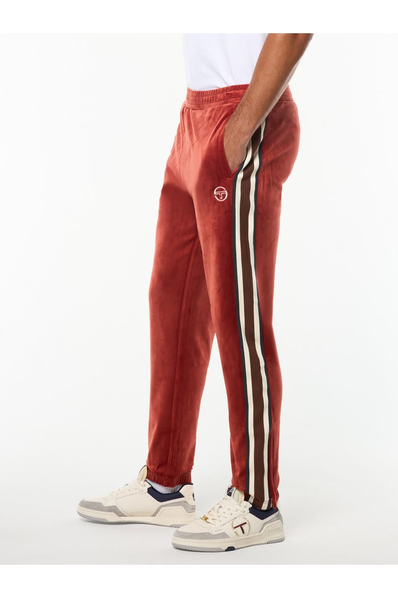 Linera Velour Track Pant, Main, color, BOSSA NOVA