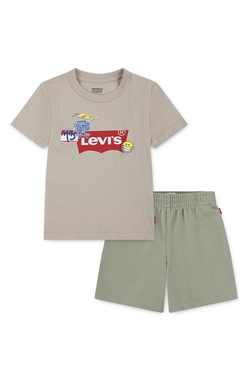 LEVI'S® LEVI'S® KIDS' '73 GRAPHIC T-SHIRT & SHORTS SET