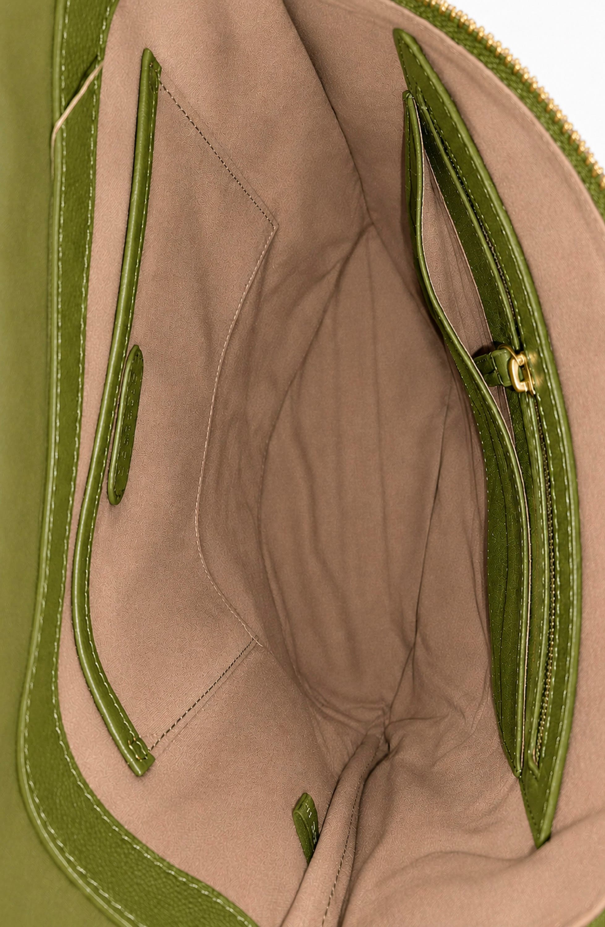 Willow Leather Backpack, Alternate, color, SEA KELP