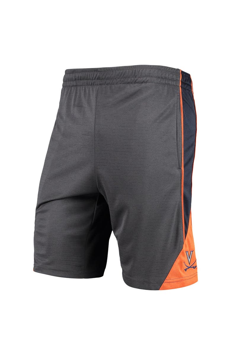 COLOSSEUM Men's Colosseum Charcoal Virginia Cavaliers Team Turnover Shorts, Alternate, color, Charcoal