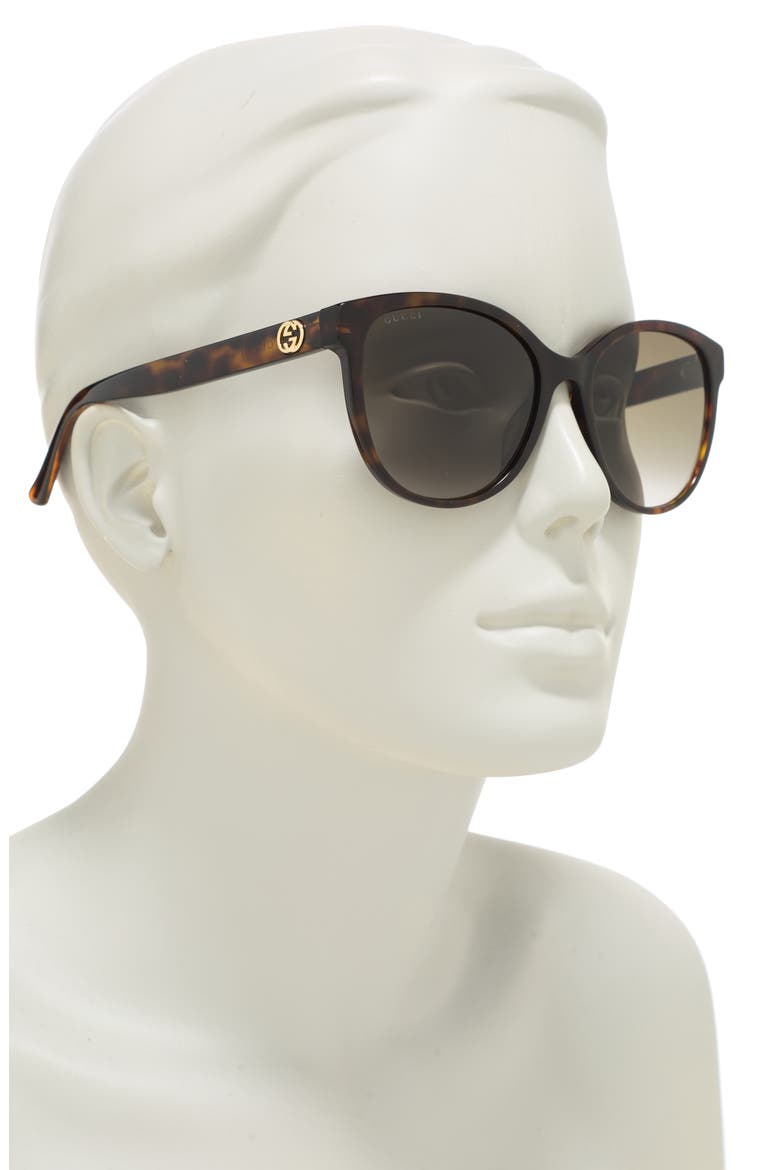 55mm Sunglasses, Alternate, color, HAVANA