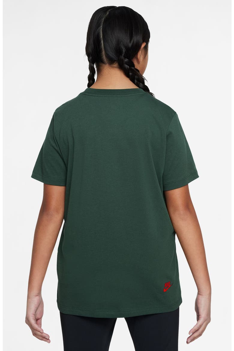 Kids' Boxy Pocket Graphic T-Shirt, Alternate, color, FIR