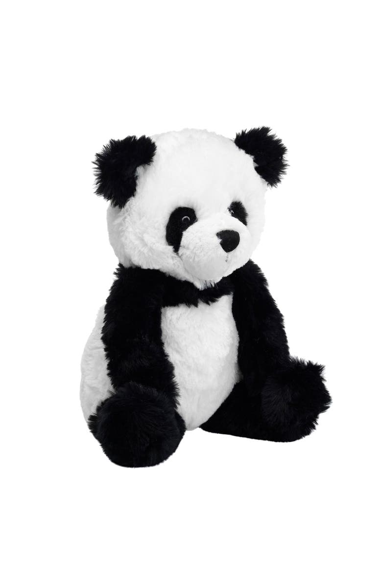 Lambs & Ivy Wild Life Plush Panda Bear Stuffed Animal Toy - Lucky, Alternate, color, Black