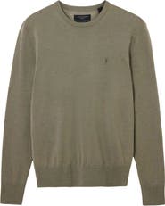 AllSaints Mode Merino Wool Crewneck Sweater