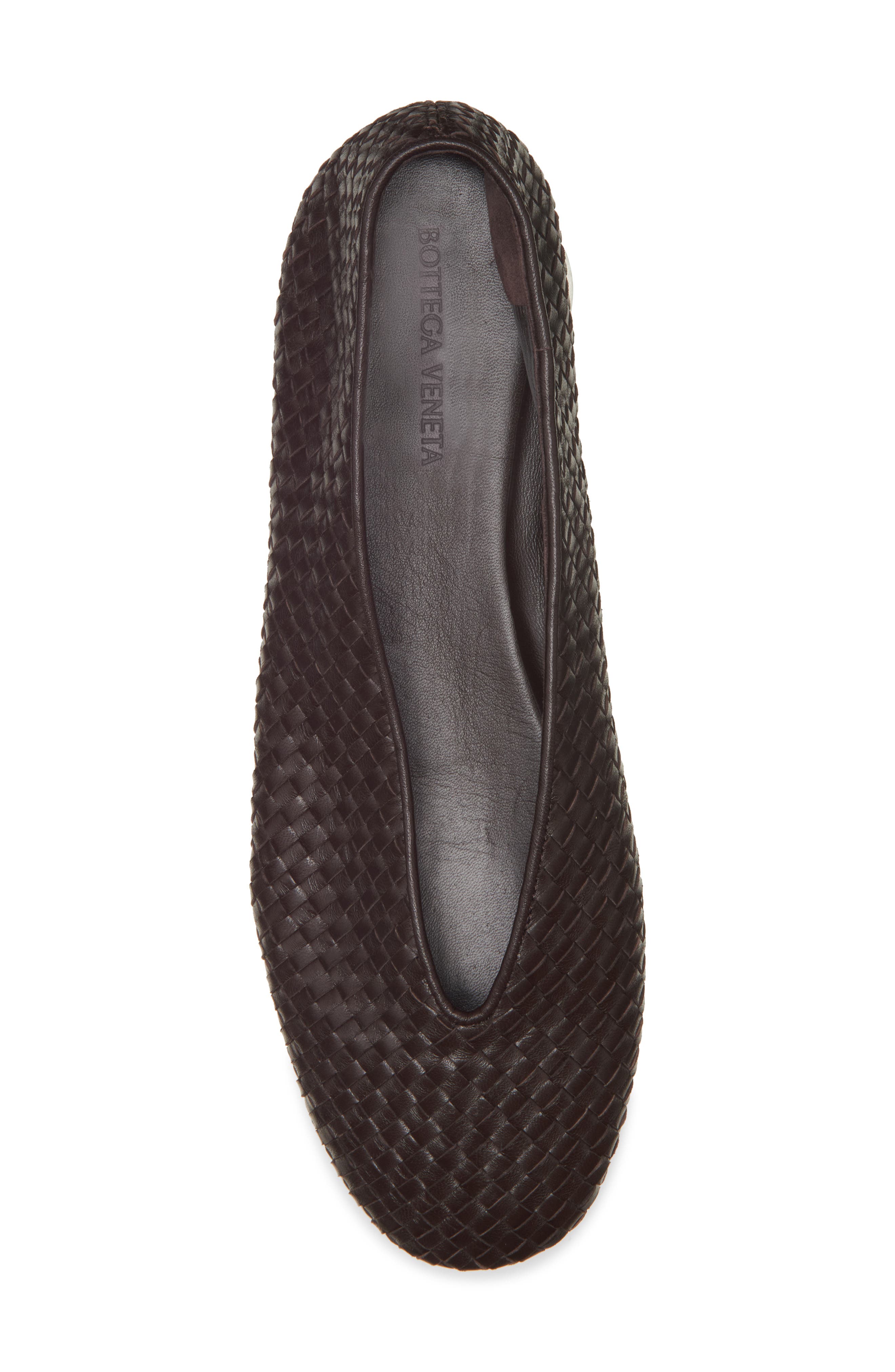 Bottega Veneta Lagoon Intrecciato Ballet Flat, Alternate, color, 2113 Fondant